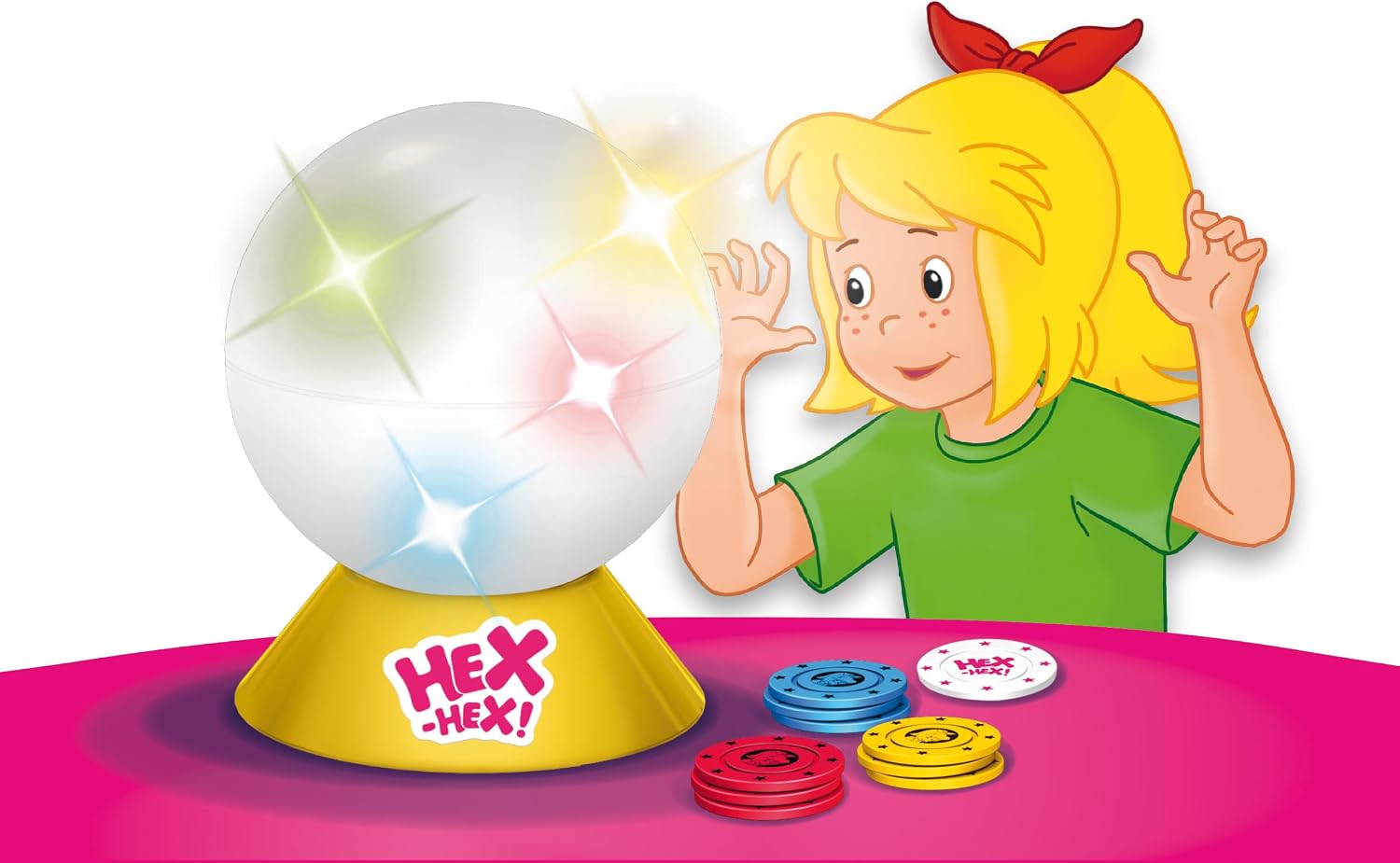 Schmidt Spiele 40458 Bibi Blocksberg Hex Ball, Game for Kids – Bild 5
