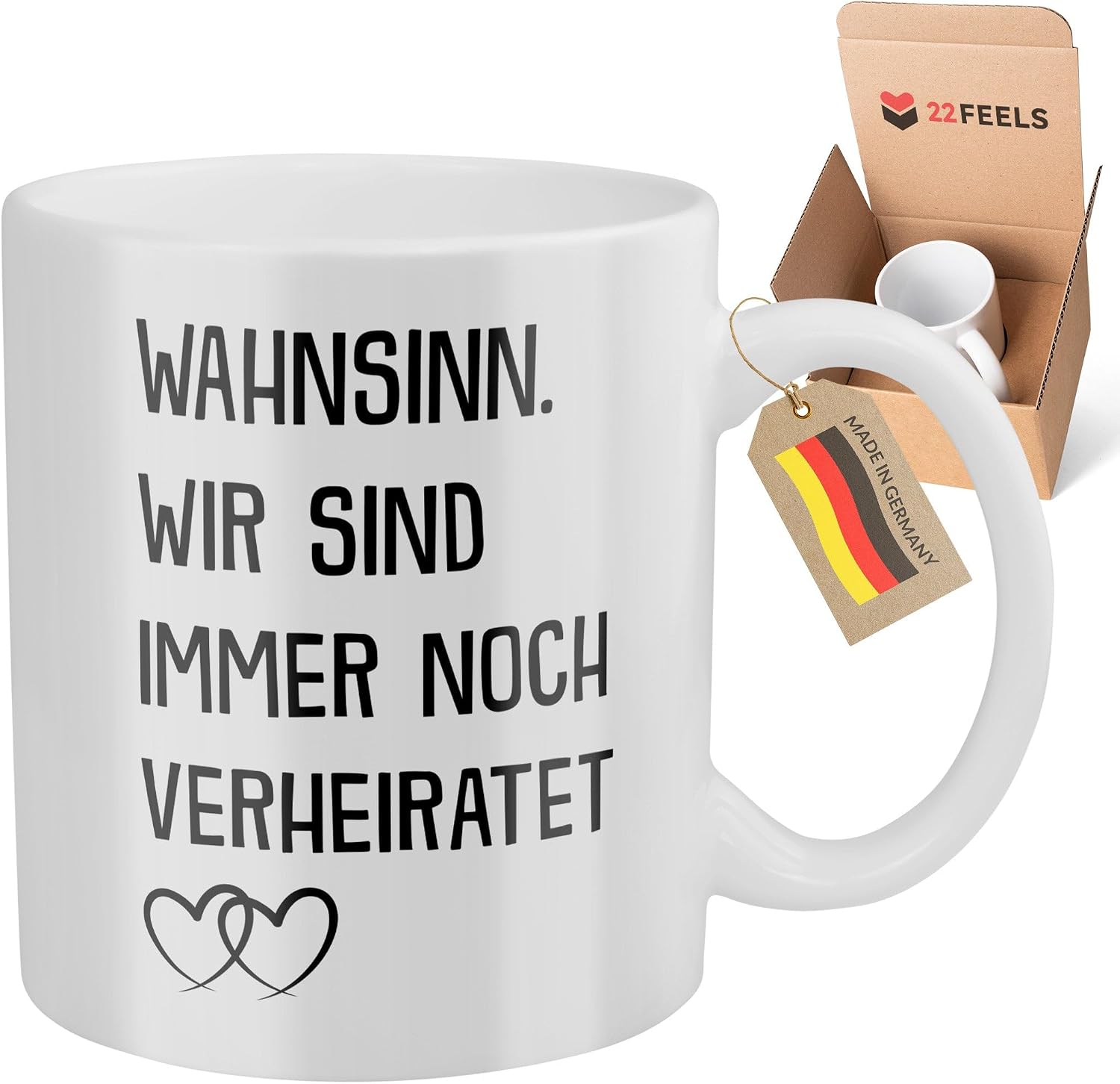 Wedding Anniversary Gift for Women Men Anniversary Him Her Mug Best Wife Husband Silver Golden Wedding Madness