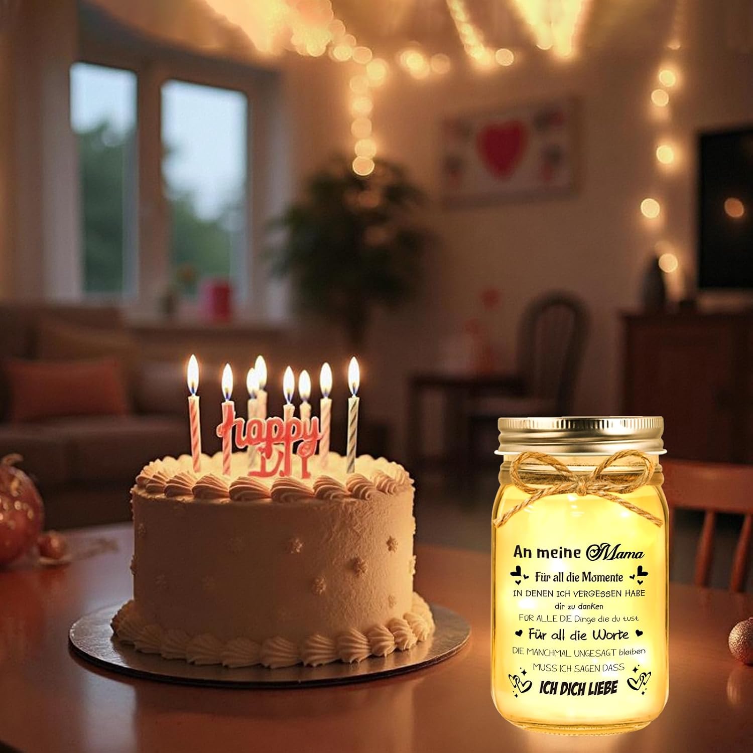 Gifts for Mum for Birthday, LED Bottle Light – Bild 4