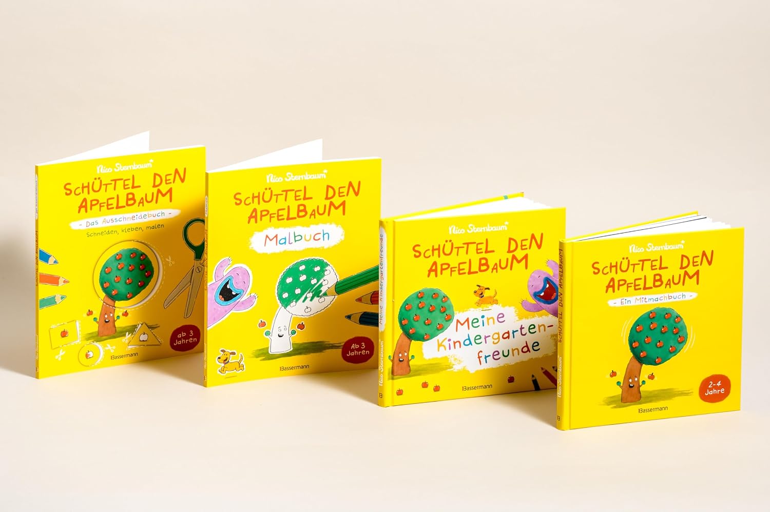 Schüttel den Apfelbaum - Ein Mitmachbuch. Für Kinder von 2 bis 4 Jahren. Schaukeln, schütteln, pusten, klopfen und sehen was passiert.: Der SPIEGEL Bestseller von Nico Sternbaum – Bild 10
