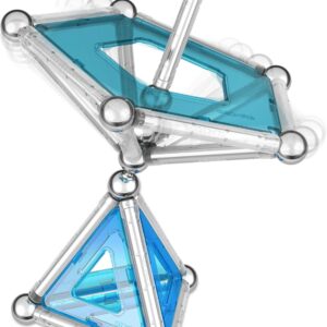 GEOMAG - PRO-L 50 Pieces, Magnetic Building Blocks for Children with Sticks and Balls, Children's Toy from 8 Years, Magnetic Building Blocks STEM Toy, Birthday and Santa Gifts Children