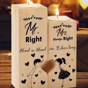 Wedding Gifts for Bride and Groom, Small Gift Wedding Candle Holder