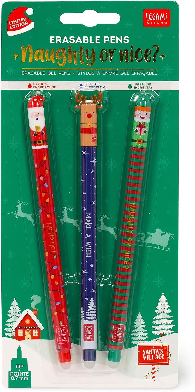 LEGAMI - Set of 3 Erasable Gel Pens - Christmas 2024 – Bild 9