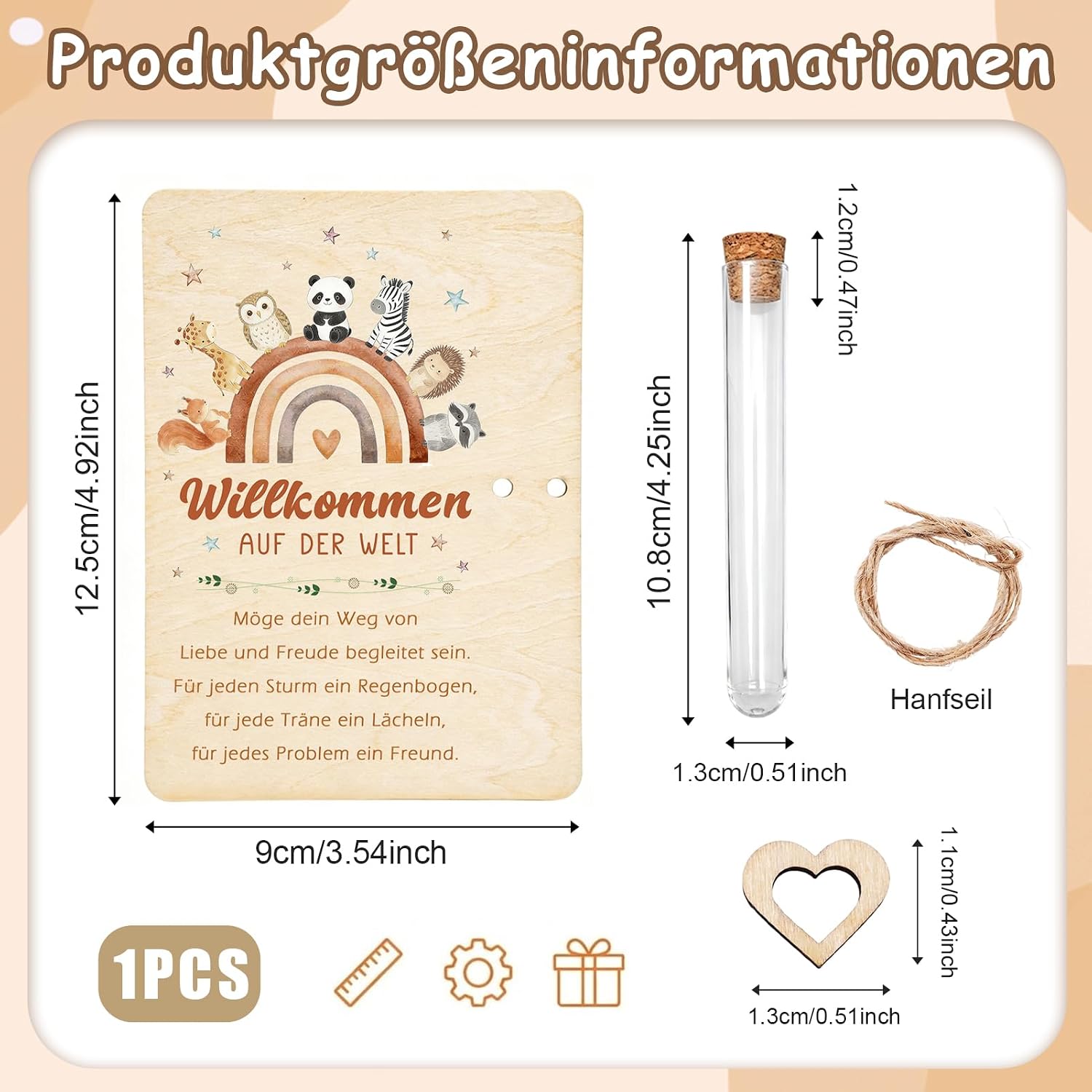 Dongcill Money Gift Packaging for Birth, Money Gift Baby Shower – Bild 2