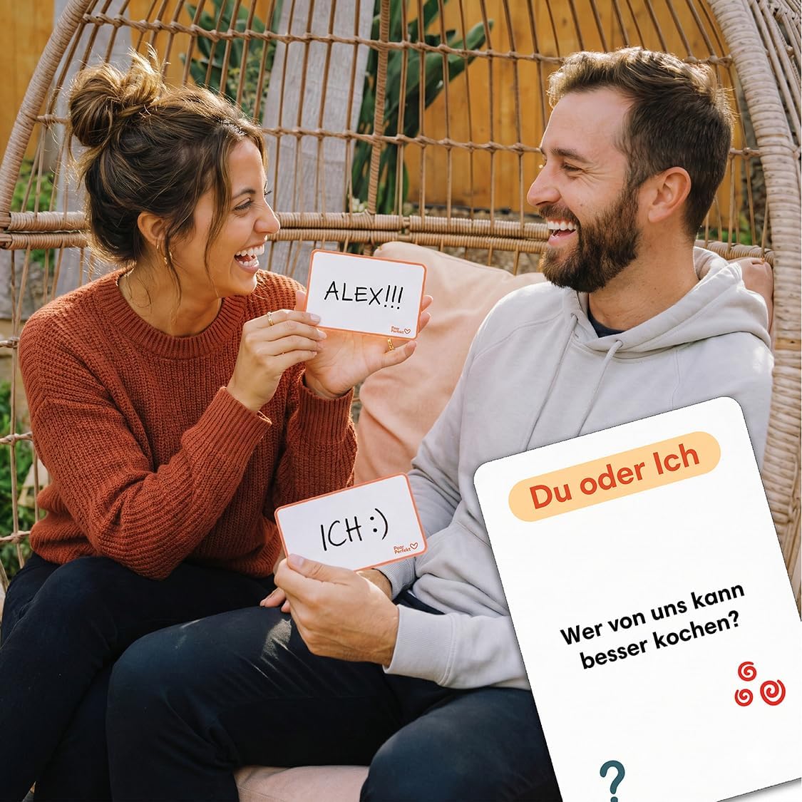 TIPSI Perfect Couple - The Fun Game for Couples for Two | Find Out How Well You Know Each Other | Couple Gifts for Boyfriend or Girlfriend | Anniversary Gift for Him & Her or Valentine's Day – Bild 2