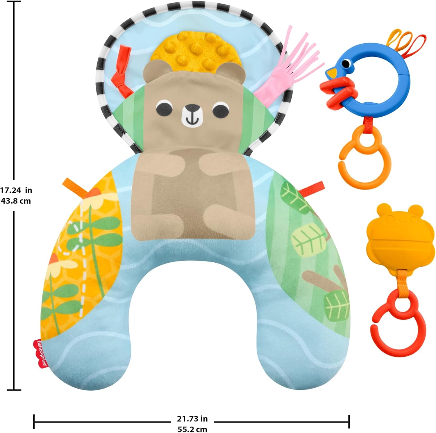 Fisher-Price Sensory Adventures Belly Support Baby Toy – Bild 6