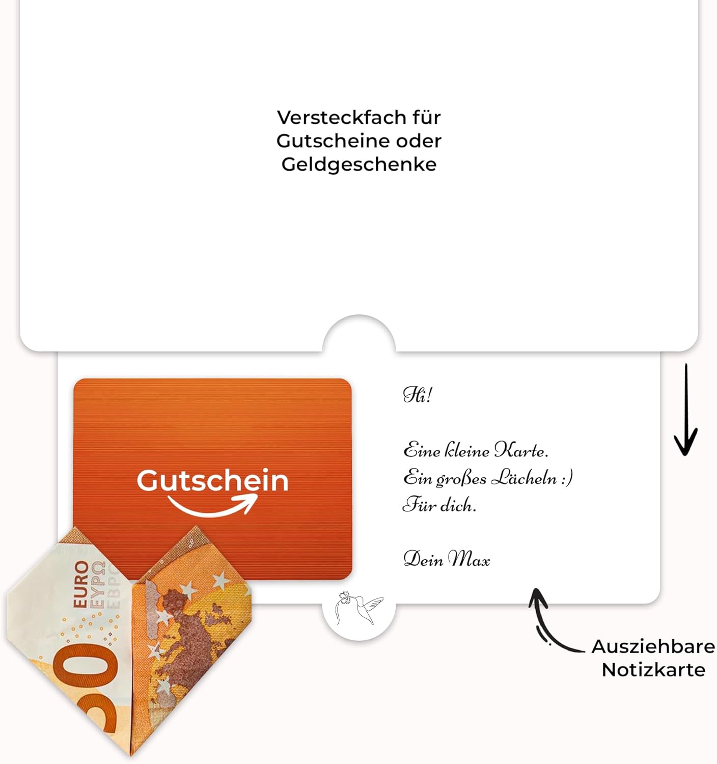 Pop-Up Card Spa Voucher - 3D Voucher Card & Gift Packaging for Wellness & Massage, Birthday Card for Women, Mum & Girlfriend, Money Gift, Mother's Day & Valentine's Day Wellness – Bild 5