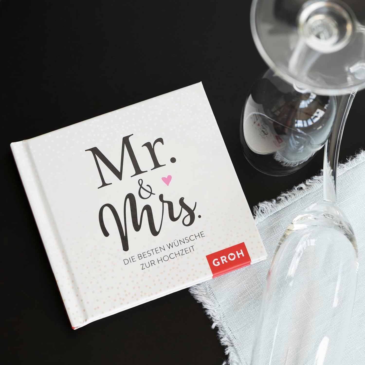 Mr. & Mrs.: Die besten Wünsche zur Hochzeit | Liebevolles Geschenkbuch zur Hochzeit | Modernes Design – Bild 4