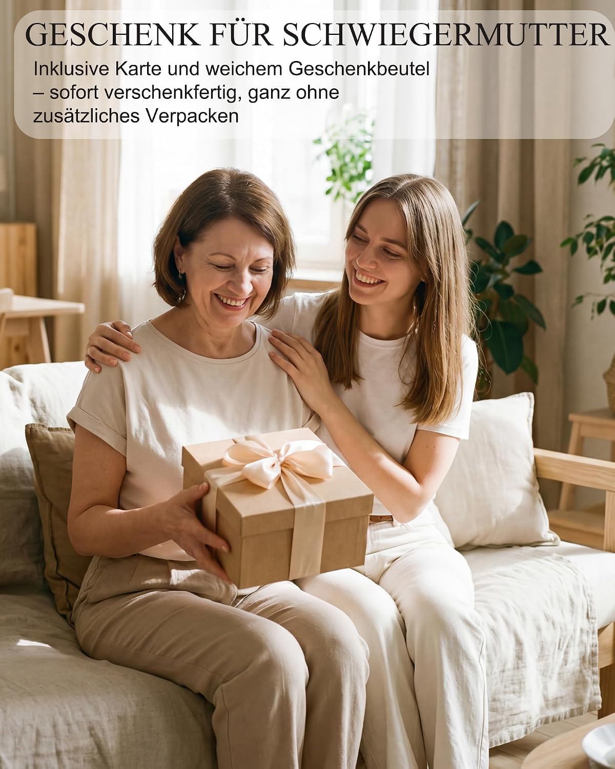 Naturstein Armband mit Grußkarte, Schwester Freundin Geschenke auf Geburtstag Graduierung Weihnachten Neujahr – Bild 6