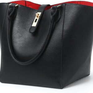 sqlp Shopper Tasche Damen Groß Leder Handtasche for Women Gross Henkeltaschen Big Bag Arbeit Handtaschen für Damen Schultertaschen