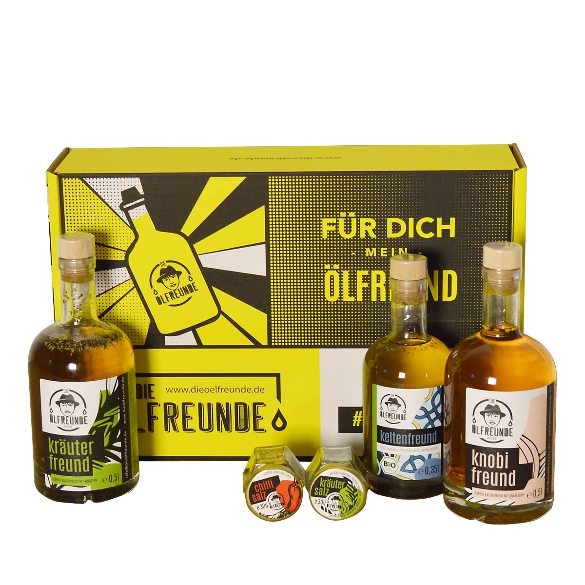 DIE ÖLFREUNDE Gift Box "Für dich mein Ölfreund" Gourmet Gift Set – Bild 2