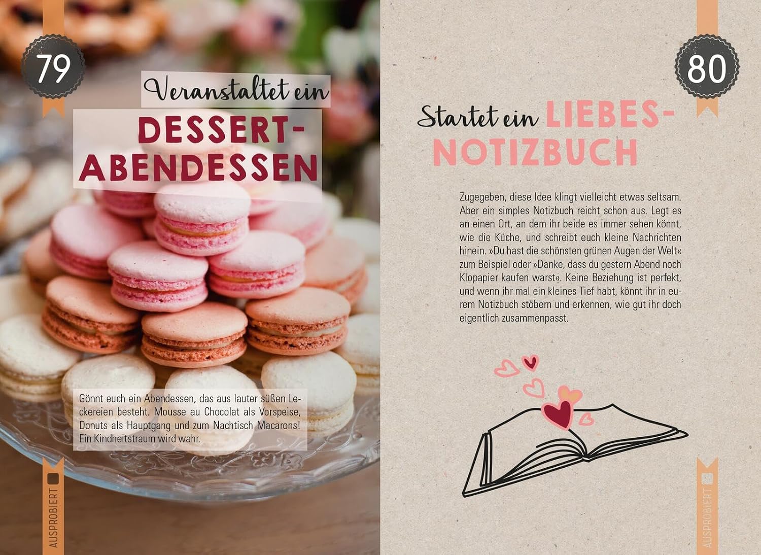 99 herrlich verrückte Ideen für euer Leben zu zweit: Charmantes Geschenk zur Hochzeit und allgemein für Paare – Bild 6