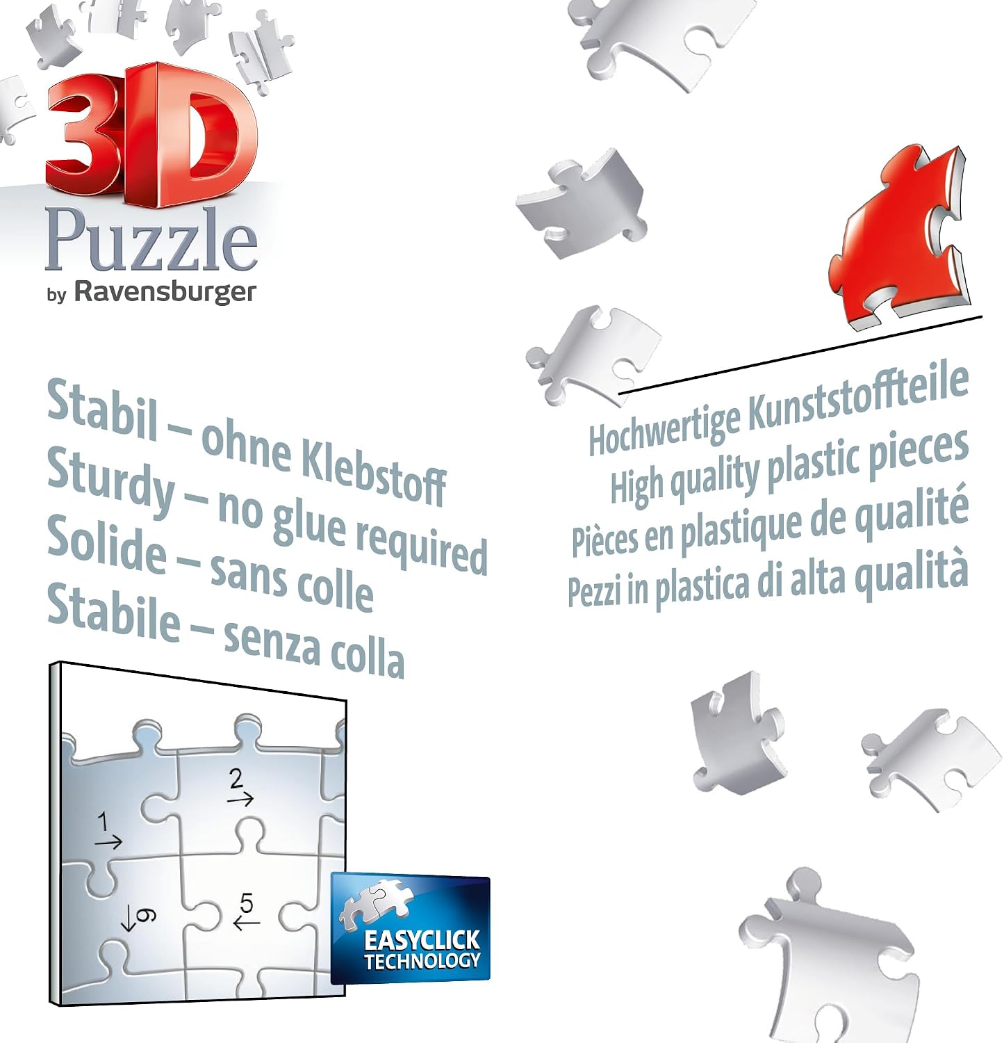 Ravensburger 3D Puzzle Utensilo Horses Pen Holder from 6 Years – Bild 6