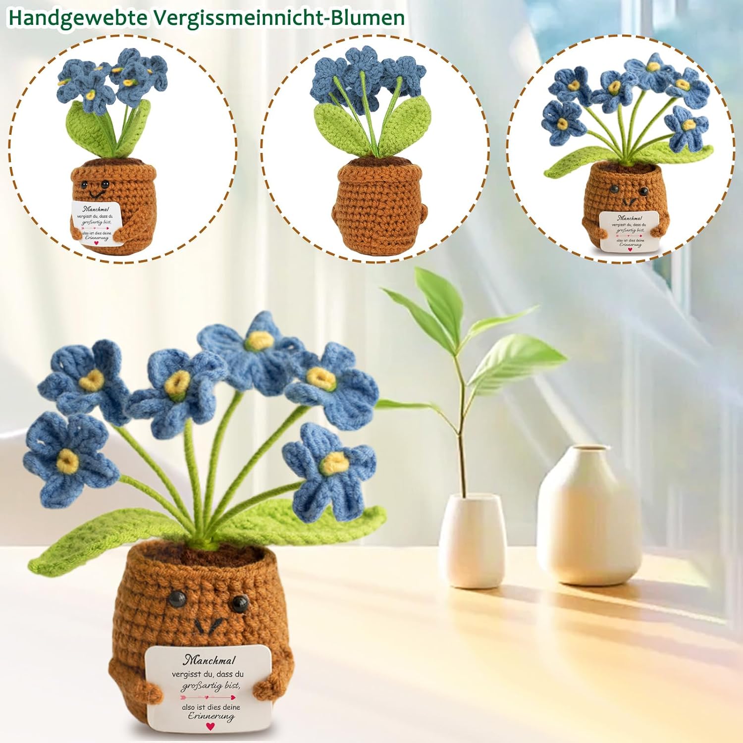 Gifts for Women, Girlfriend, Gifts for Mum, for Sisters, Forget-Me-Not Gifts for Women, Inspirational Gifts for Girlfriend, Sister, Colleague, Wife, Aunt and Mother – Bild 3