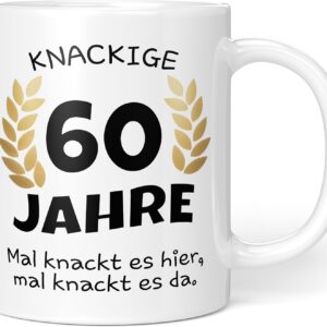 Crisp 60th Birthday | Gift for 60th Birthday | Mug with Funny Saying Gift Ideas (60th Birthday)