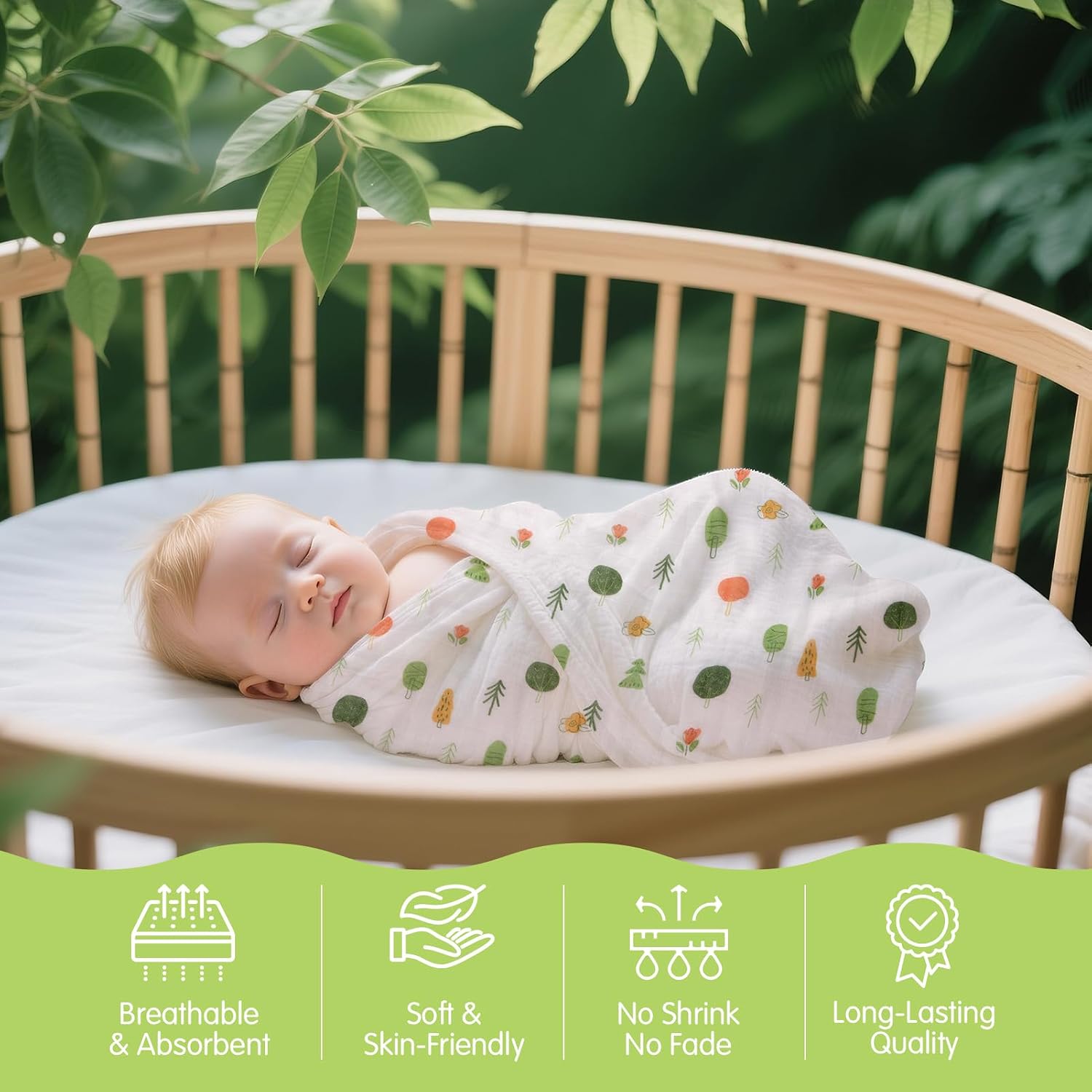 hahaland 9-Piece Baby Gift, Baby Gifts for Birth Girl Boy – Bild 6