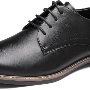 Bruno Marc Men’s Dress Shoes, Classic Business Lace-Up Shoes, Derby Oxfords