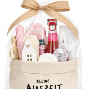 Wellness Gift Set for Women | Gift Basket Small Time Out Gift Woman | Relaxation Gift | Gifts for Girlfriend | Birthday Gift Women