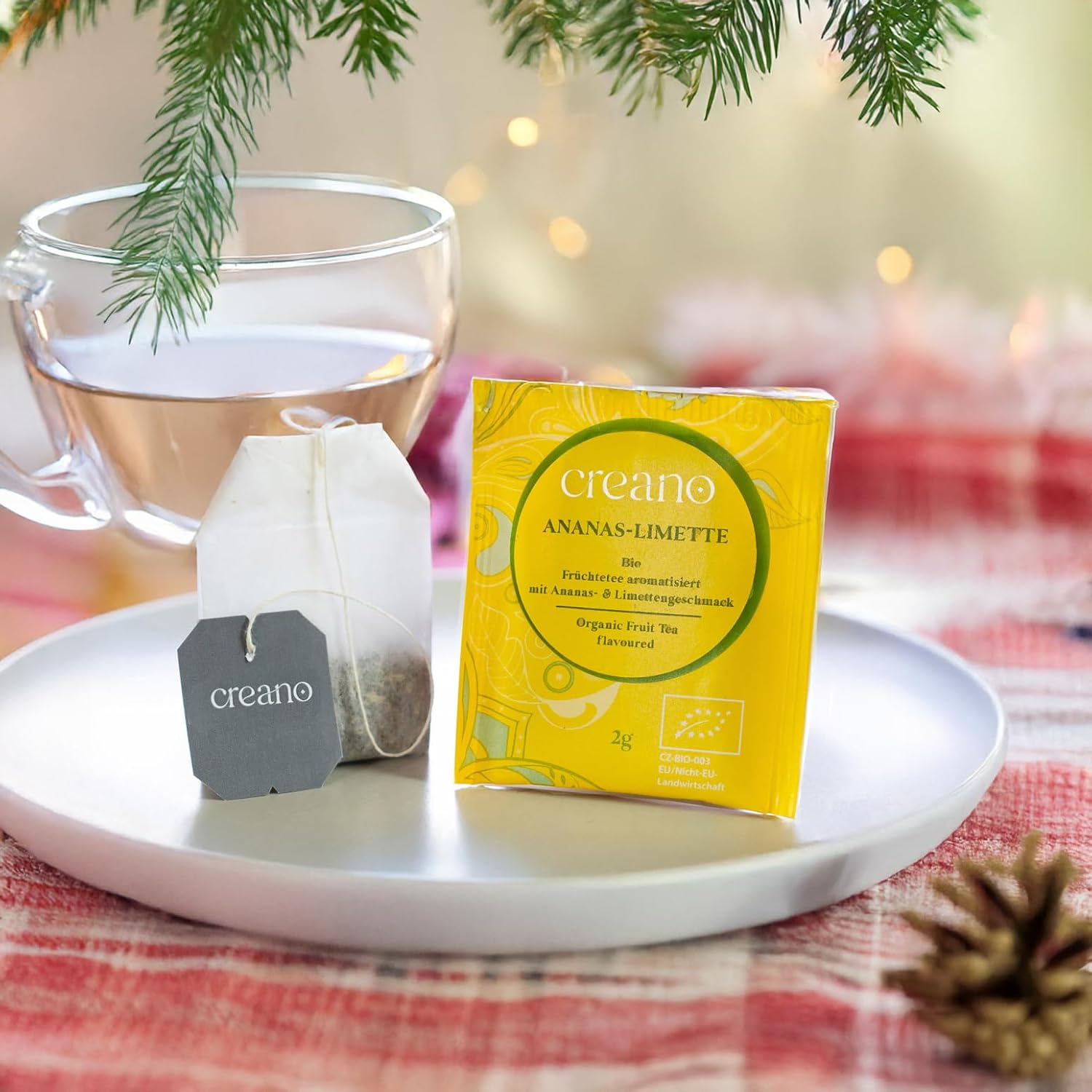 Creano Organic Advent Calendar "Classic" - Hanging Calendar - 24 Organic Tea Bags - Gift Before Christmas – Bild 11