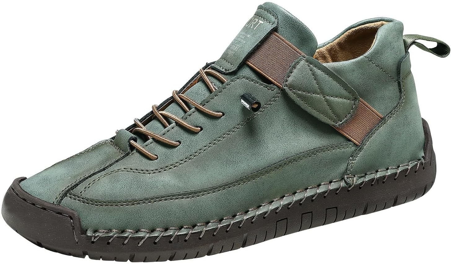 Montela Shoes Women's Orthopaedic Trainers Pain-Free Comfortable Leather Shoes Barefoot Trainers Lightweight Women's Shoes Supportive Barefoot Shoes Casual Shoes Men Hiking Camping Leather Trainers