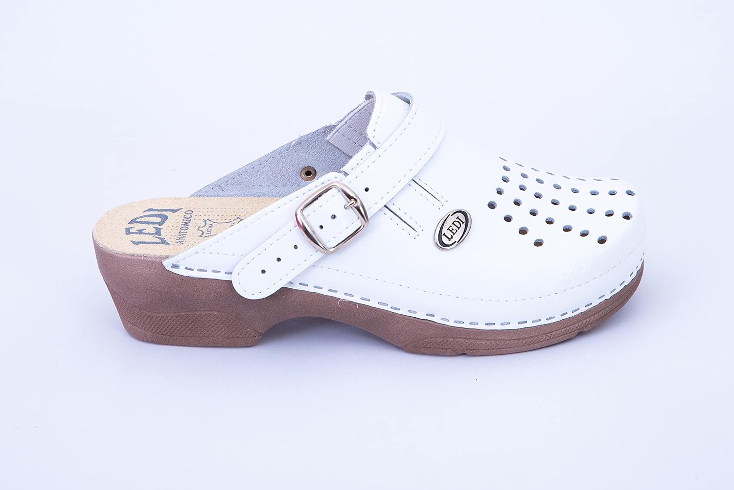 Ledi Anatomic 552 Leather Shoes Clog Mules Comfort Shoes Slippers Women – Bild 4