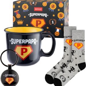 soxo Dad Gift Socks Men’s Gifts For Men Funny Socks Men Cotton Set 40-45