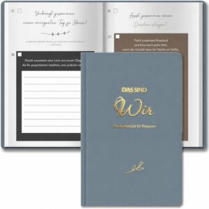 BIROYAL Bucket List for Married Couples, Wedding Gift Book with 278 Tasks for Couples, Gift for Wedding, Anniversary, Valentine’s Day or Anniversary, Memory Book for Shared Experiences