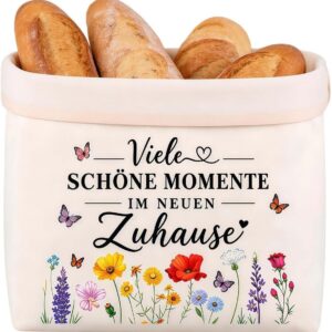 Leinen Stoffkorb. Ein Geschenk Zum Einzug, Tolle Einzugsgeschenke Haus.