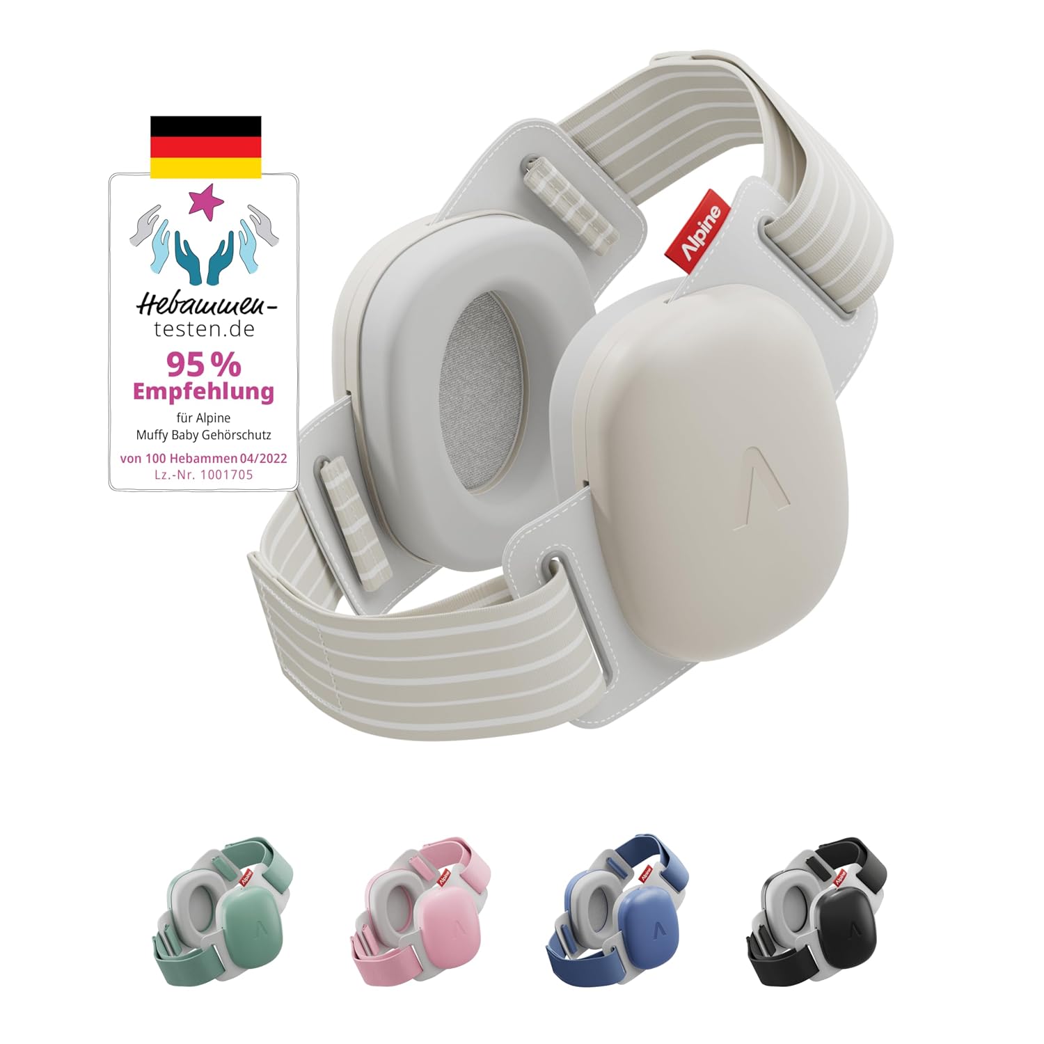 Alpine Muffy Baby Comfort Hearing Protection Headphones 24 dB up to 5 Years