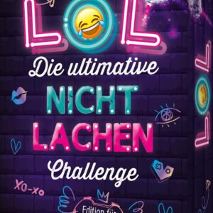 LOL – The Ultimate No Laughing Challenge – Edition for Teens: The Best Jokes, Flat Jokes, Joke Questions – Great Birthday Christmas Gift Party Game Age 12+