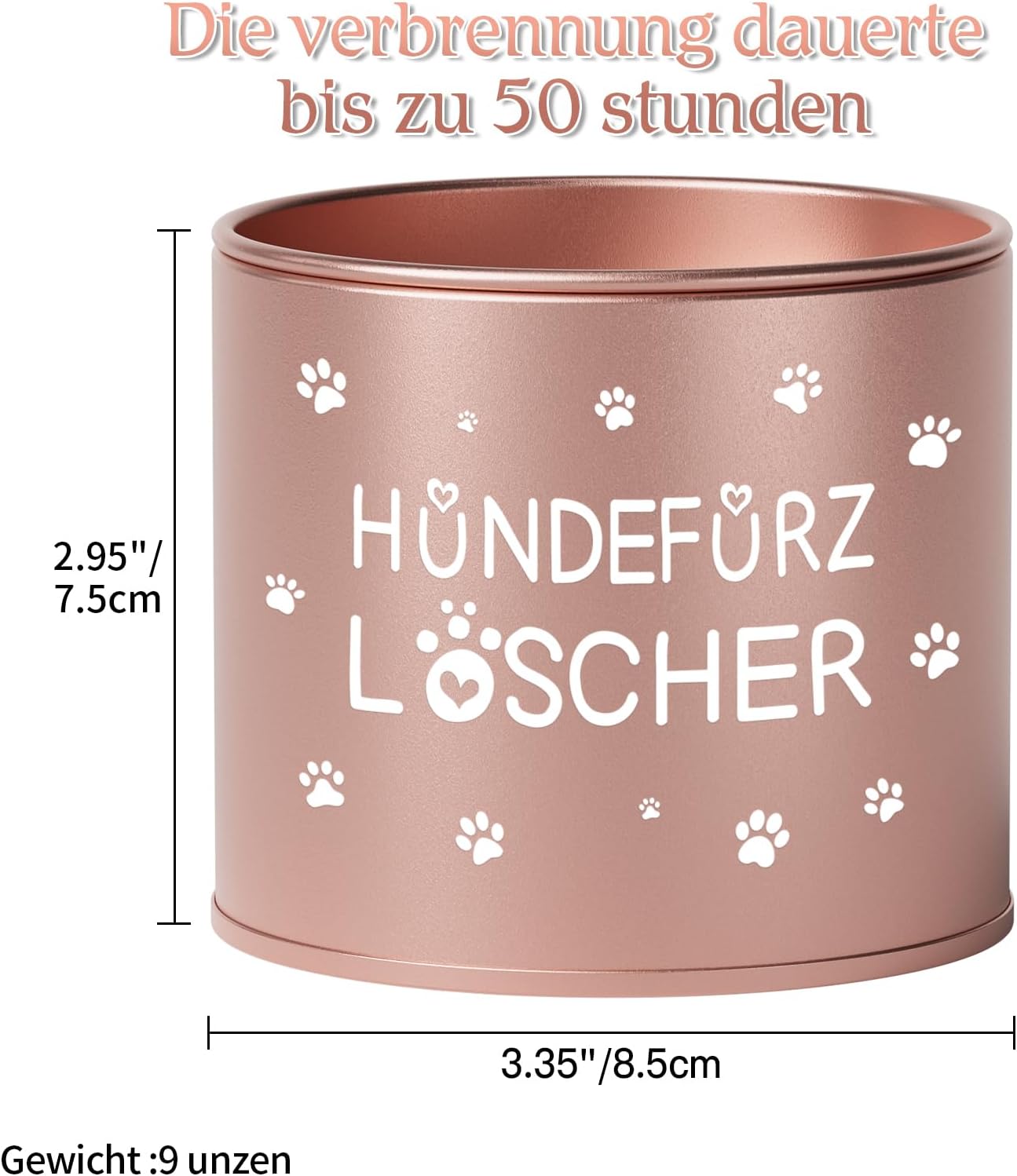 PRSTENLY Gifts for Women, 9 oz Lavender Scented Candle - Dog Fart – Bild 2