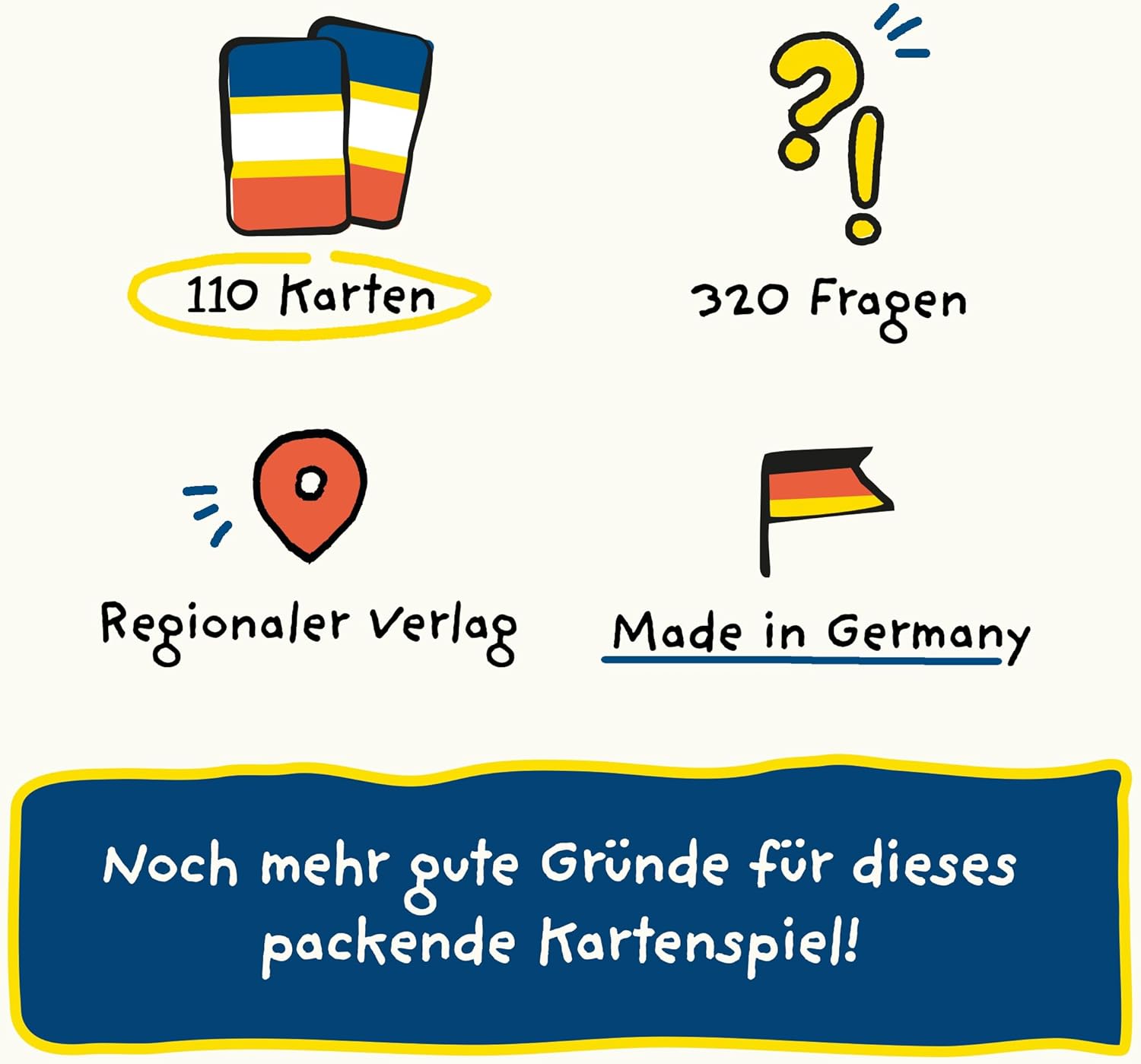 More or Less - Guessing Game for 2 People - 110 Cards 320 Questions - Game for Adults & Children from 10 Years - Great Card Game for 2+ Players - Family Game, Board Game or for Two – Bild 8