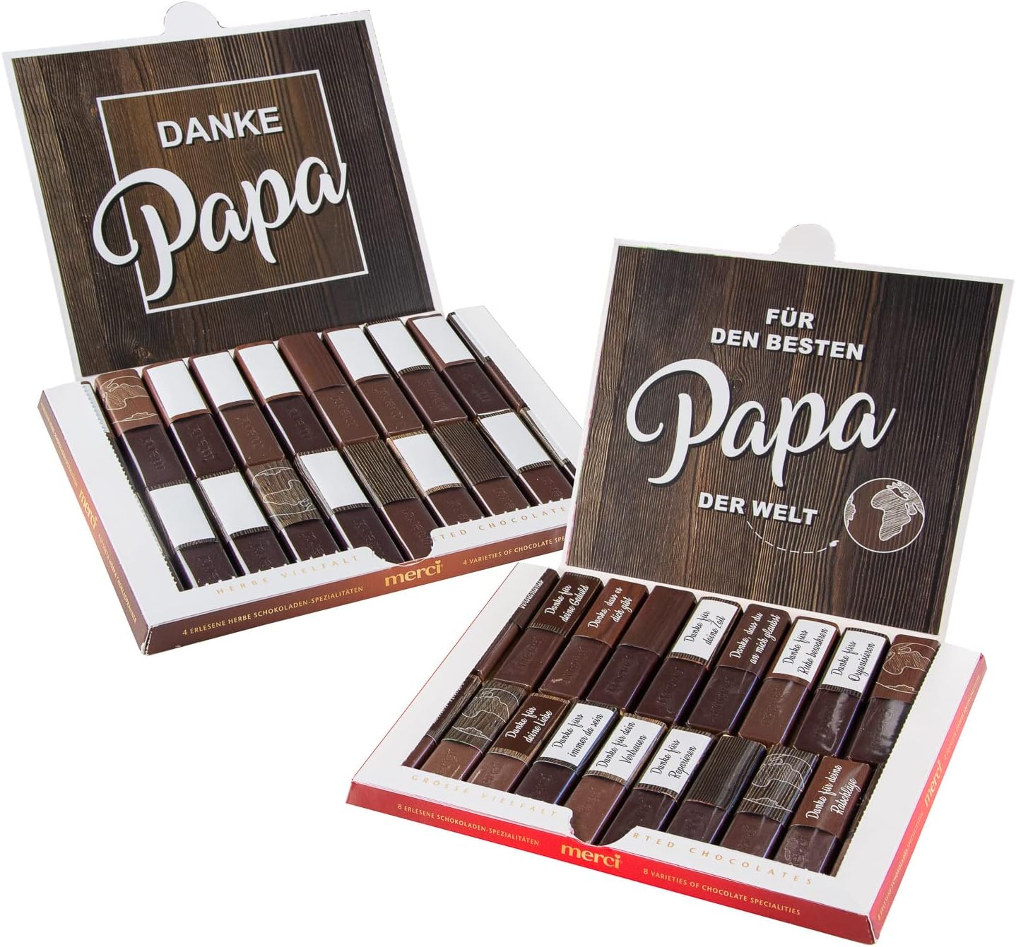 Younikat dv836 Sticker Set Best Dad for Merci Chocolate