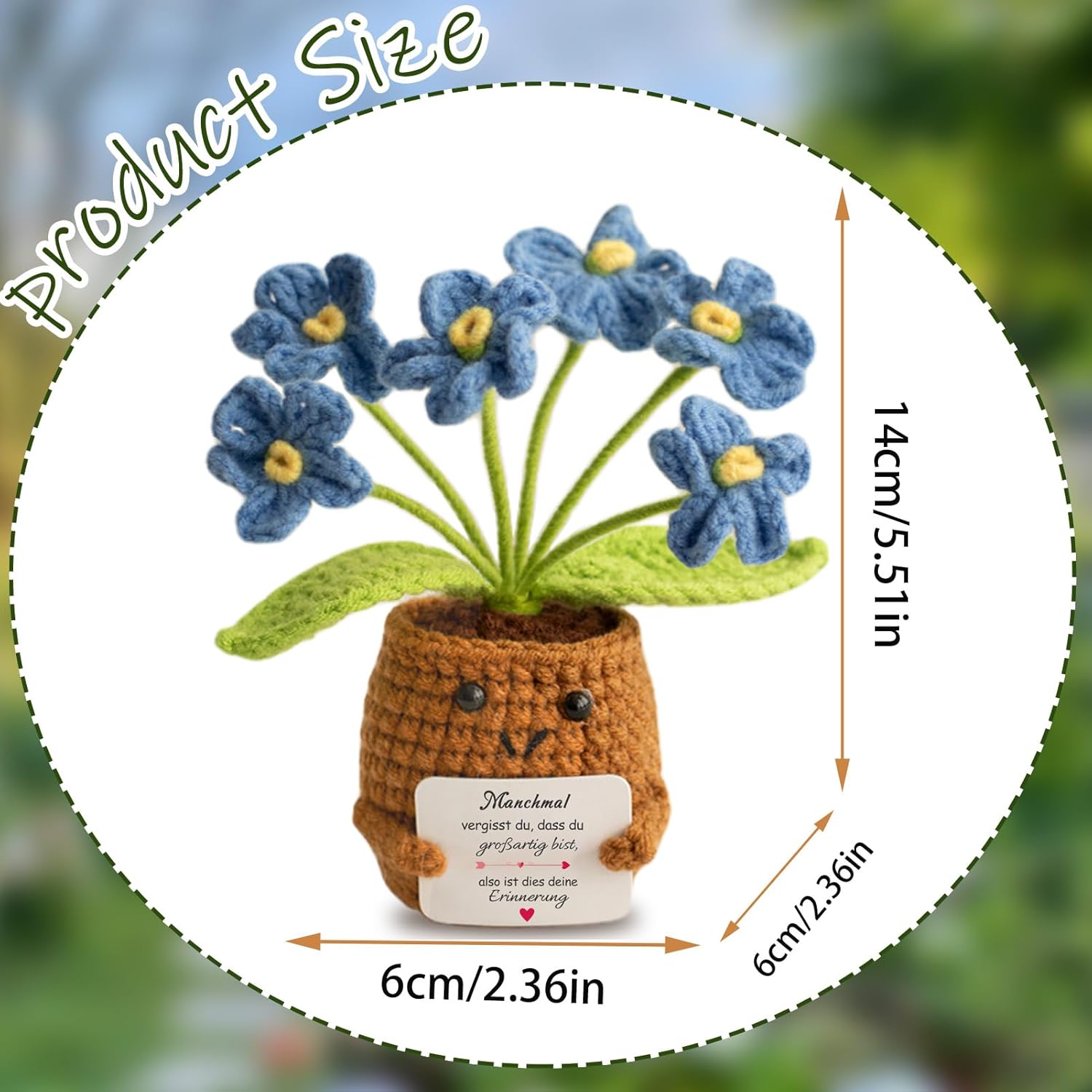 Gifts for Women, Girlfriend, Gifts for Mum, for Sisters, Forget-Me-Not Gifts for Women, Inspirational Gifts for Girlfriend, Sister, Colleague, Wife, Aunt and Mother – Bild 2