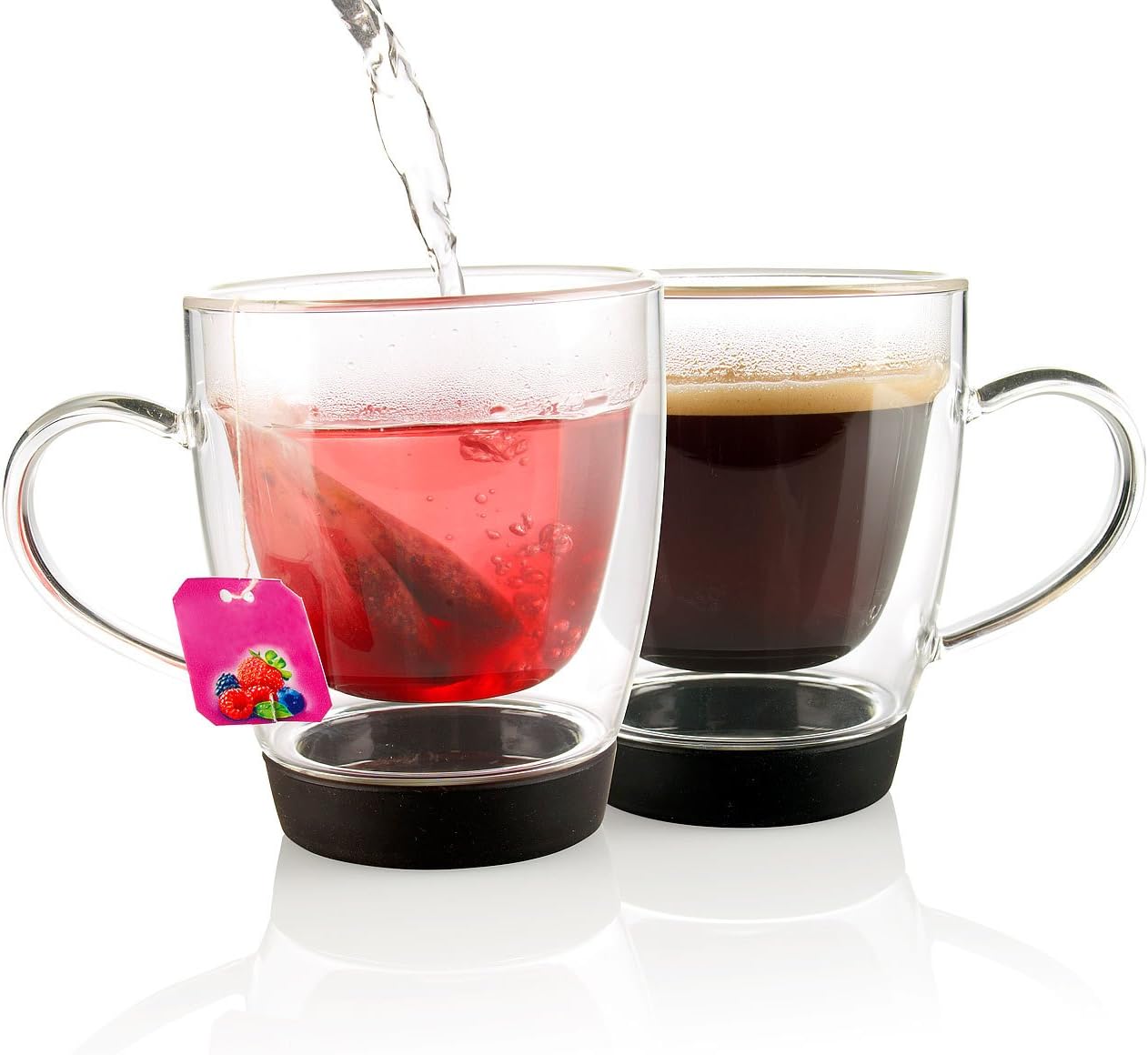 Double-Walled Cup for Coffee, Tea etc, Set of 2 – Bild 2