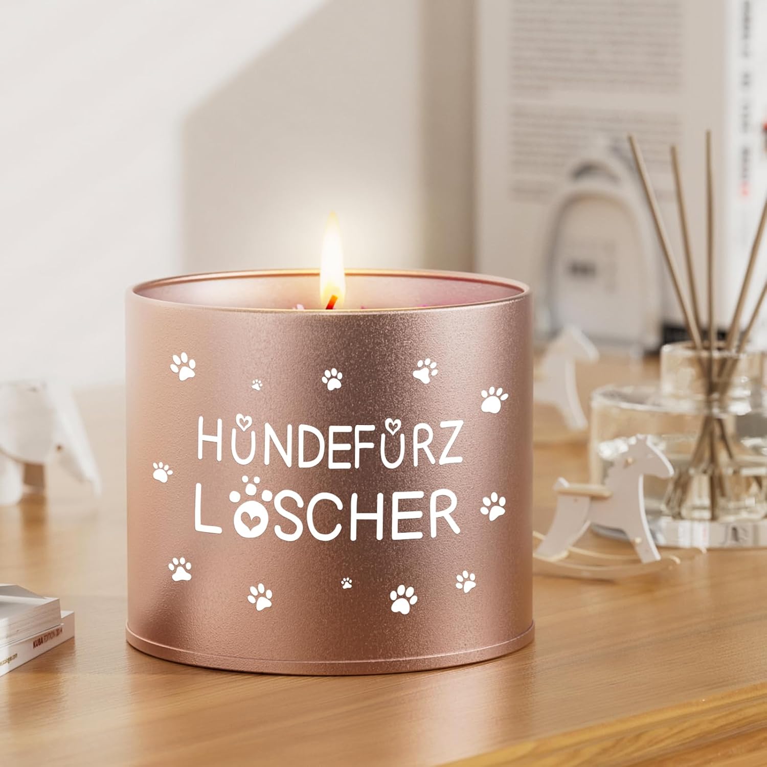 PRSTENLY Gifts for Women, 9 oz Lavender Scented Candle - Dog Fart – Bild 6