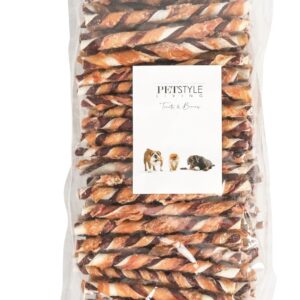 Chew Stick with Chicken and Beef – Dog Snack – 12.5 cm – Pack of 100