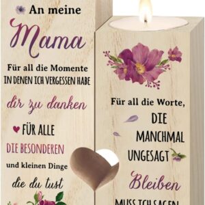 Gifts for Mum, Candle Holder - Mum Gift from Daughter Son