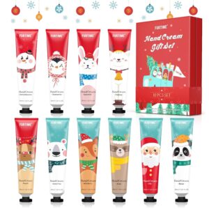 Furtime Hand Cream Mini Set of 10 Christmas for Very Dry Hands