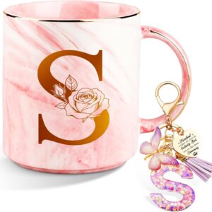 S Personalised Gifts with Letters Ceramic Mug