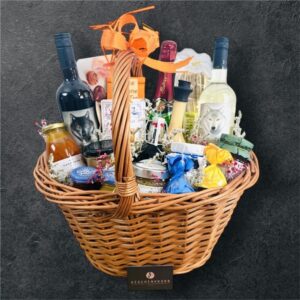 Gourmet Gourmet Gourmet Basket | High Quality Gift Basket with Delicate Treats | Perfect Gift for Connoisseurs | Beautifully Packed Gift Set | Ideal for Special Occasions