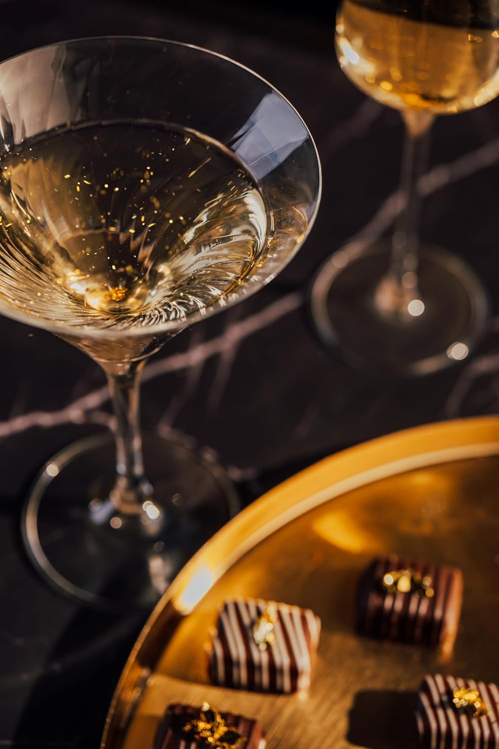 Arthur Metz - Gold Edition 24 Carat Sparkling Wine with Real Fine Gold Flakes (1 x 0.75 L) – Bild 7