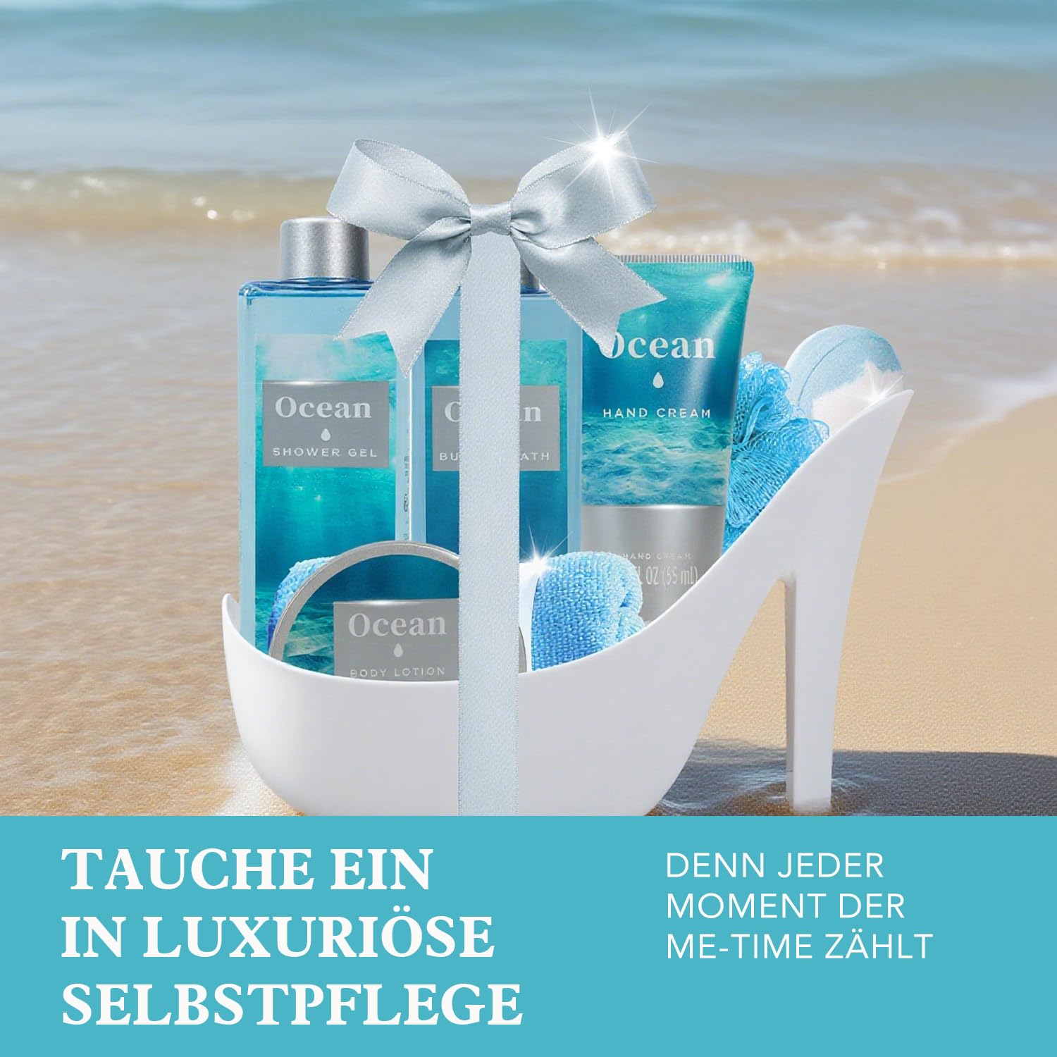 Spa Luxury Bath Gift Set for Women – 8-Piece Ocean Fragrance Gift Set – Bild 7