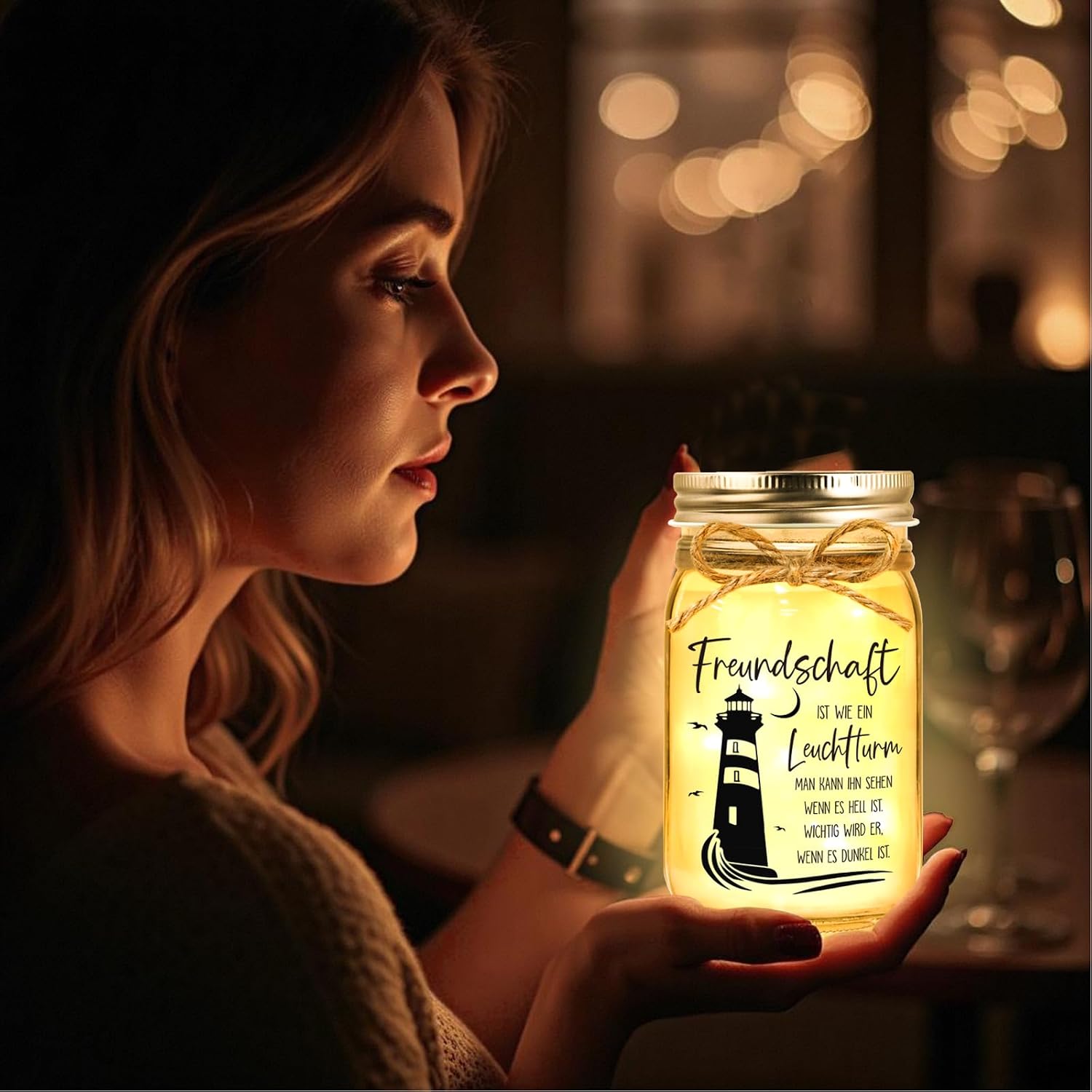 Gifts for Best Friend, LED Bottle Light – Bild 2