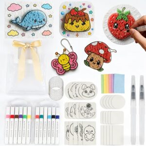 RICUVED Magic Puffy Paint Set, 3D Foam Texture Painting Set for Children, Puffy Art Foam Texture Painting, Foam Paint, 3D, Creative Painting Set for Boys and Girls