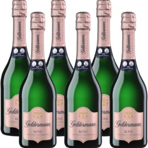 Geldermann Champagne Rosé in Traditional Bottle Fermentation (6 x 0.75 L)