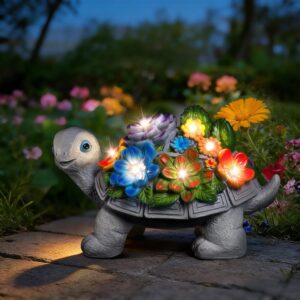 Solar Turtle Garden Decoration: Birthday Gift Gifts for Women