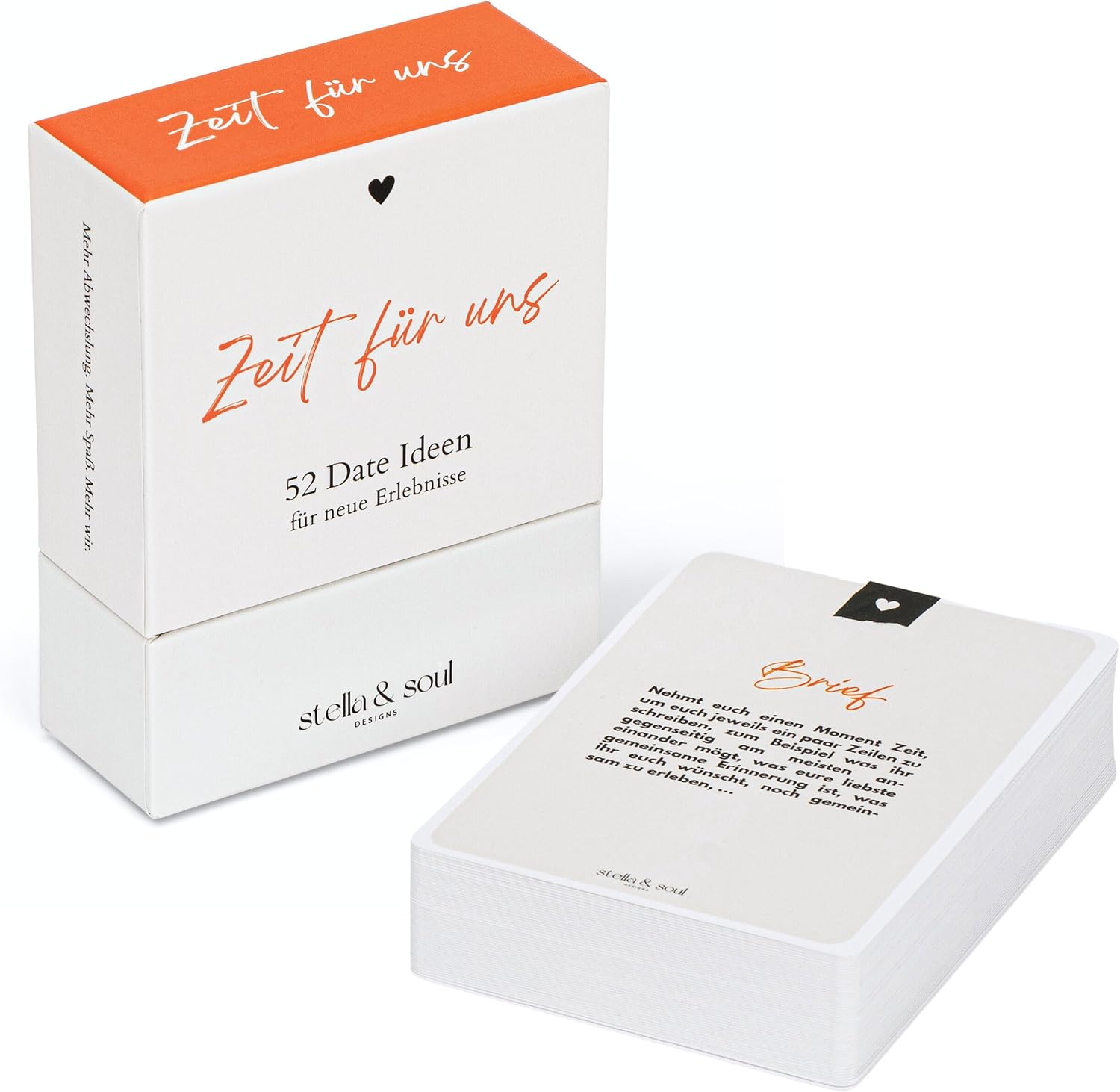 Stella & Soul Time for Us - 52 Date Ideas for Couples, Gift Anniversary