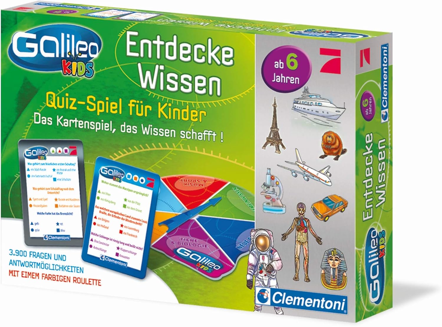 Clementoni 69808 - Galileo Kids Knowledge Quiz (German language version) – Bild 3