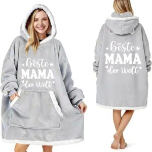 Gifts for Mum, Cuddly Blanket, Fluffy Personalised Blanket, Birthday Gift, Mother’s Day Gifts for Mum, Mother’s Day Gift, Best Mom, One size fits all